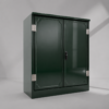 Heavy Duty Commercial GRP Electrical Cabinet W1250 x H1420 x D550mm (49.2” x 55.9” x 21.7”) Outdoor Enclosure / Kiosk [IP54]