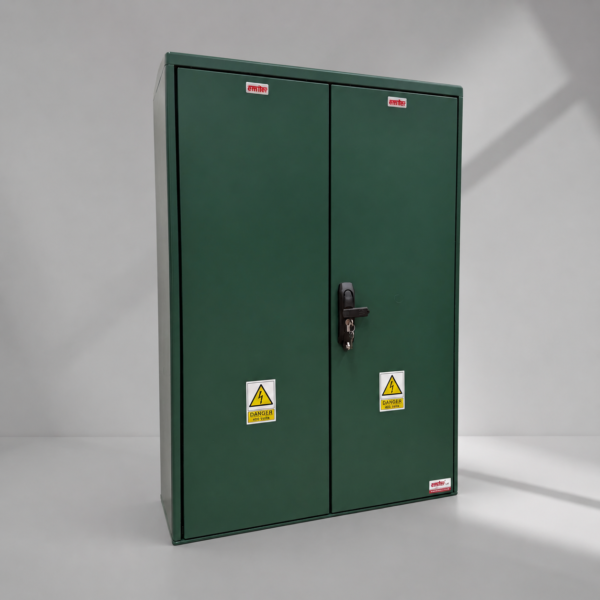 Floor Standing GRP Electrical Cabinet W800 x H1150 x D320mm (31.5” x 45.4” x 12.6”) Outdoor Enclosure  [IP54]