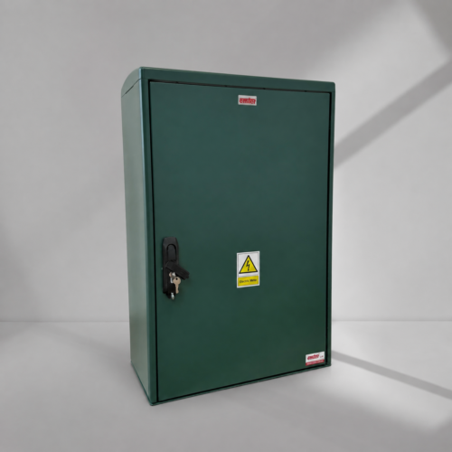 Floor Standing GRP Electrical Cabinet W605 x H930 x D320mm (23.8” x 36.6” x 12.6”) Outdoor Enclosure [IP54]