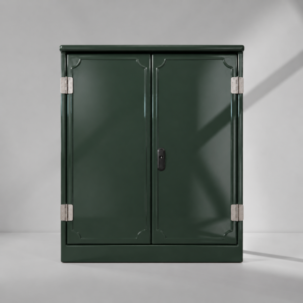Heavy Duty Commercial GRP Electrical Cabinet W1250 x H1420 x D550mm (49.2” x 55.9” x 21.7”) Outdoor Enclosure / Kiosk [IP54]