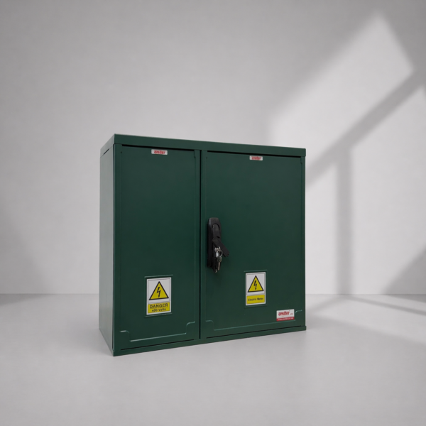 Floor Standing GRP Utility Cabinet W660 x H600 x D320mm (26.0” x 23.6” x 12.6”) Outdoor Enclosure [IP54]