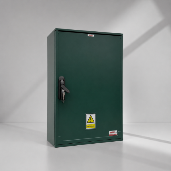 Floor Standing GRP Smart Meter Cabinet W530 x H800 x D245mm (20.9” x 31.5” x 9.6”) Outdoor Enclosure [IP54]