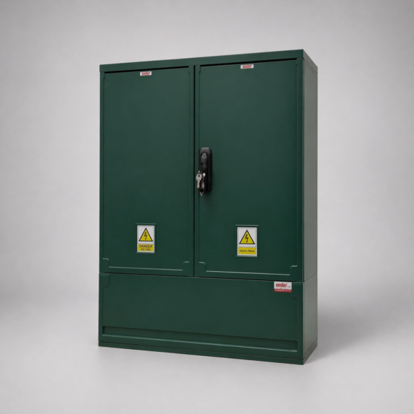 Floor Standing GRP Utility Cabinet W660 x H1064 x D320mm (26.0” x 41.9” x 12.6”) Outdoor Enclosure [IP54]