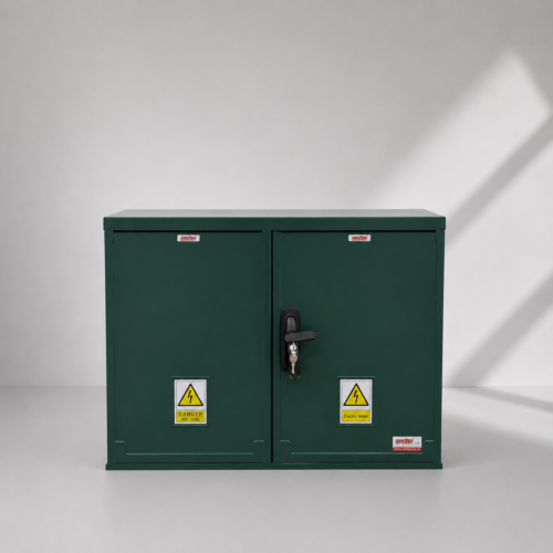 Floor Standing GRP Utility Cabinet W800 x H600 x D320mm (31.5” x 23.6” x 12.6”) Outdoor Enclosure  [IP54]