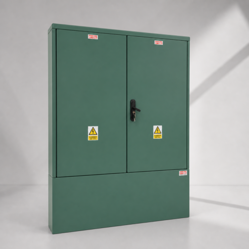 Tall GRP Electrical Cabinet W1130 x H1490 x D320mm (44.5” x 58.7” x 12.6”) Outdoor Enclosure  [IP54]