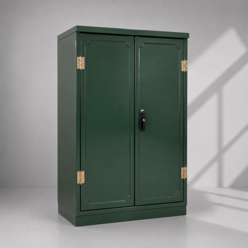 Heavy Duty Hand Laminated GRP Cabinet W1110 x H1520 x D500mm (43.7” x 59.8” x 19.7”) Outdoor Enclosure [IP54]