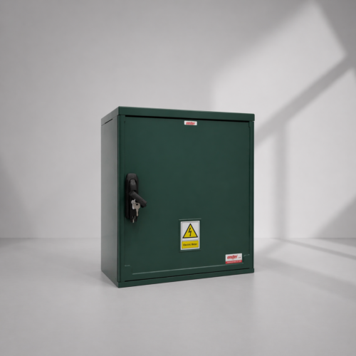 Floor Standing GRP Utility Cabinet W530 x H600 x D320mm (20.9” x 23.6” x 12.6”) Outdoor Enclosure [IP54]