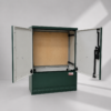 Floor Standing GRP Utility Cabinet W660 x H910 x D320mm (26.0” x 35.8” x 12.6”) Outdoor Enclosure [IP54]