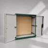 Floor Standing GRP Utility Cabinet W800 x H800 x D320mm (31.5” x 31.5” x 12.6”) Outdoor Enclosure  [IP54]