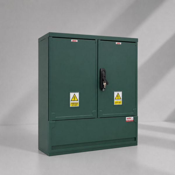Floor Standing GRP Utility Cabinet W800 x H910 x D320mm (31.5” x 35.8” x 12.6”) Outdoor Enclosure  [IP54]