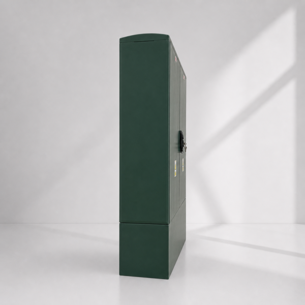 Tall GRP Electrical Cabinet W1130 x H1490 x D320mm (44.5” x 58.7” x 12.6”) Outdoor Enclosure  [IP54]
