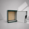Floor Standing GRP Utility Cabinet W530 x H600 x D320mm (20.9” x 23.6” x 12.6”) Outdoor Enclosure [IP54]