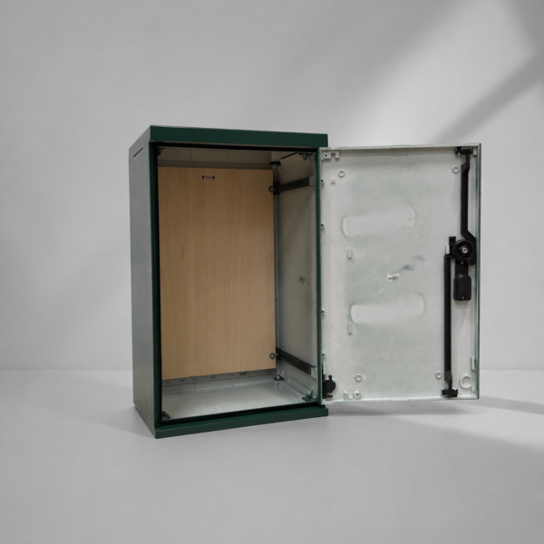 Floor Standing GRP Utility Cabinet W400 x H600 x D320mm (15.7” x 23.6” x 12.6”) Outdoor Enclosure [IP54]