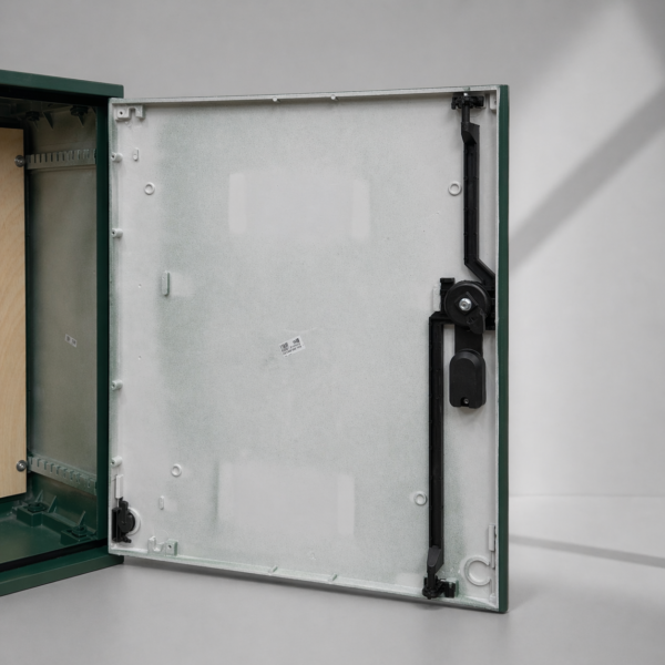 Floor Standing GRP Smart Meter Cabinet W530 x H600 x D245mm (20.9” x 23.6” x 9.6”) Outdoor Enclosure [IP54]