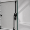 Floor Standing GRP Smart Meter Cabinet W530 x H800 x D245mm (20.9” x 31.5” x 9.6”) Outdoor Enclosure [IP54]