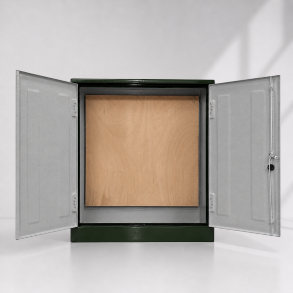 Heavy Duty Commercial GRP Electrical Cabinet W1250 x H1420 x D550mm (49.2” x 55.9” x 21.7”) Outdoor Enclosure / Kiosk [IP54]