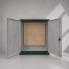 Heavy Duty Hand Laminated GRP Cabinet W1110 x H1520 x D500mm (43.7” x 59.8” x 19.7”) Outdoor Enclosure [IP54]