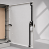 Floor Standing GRP Smart Meter Cabinet W530 x H1064 x D245mm (20.9” x 41.9” x 9.6”) Outdoor Enclosure  [IP54]