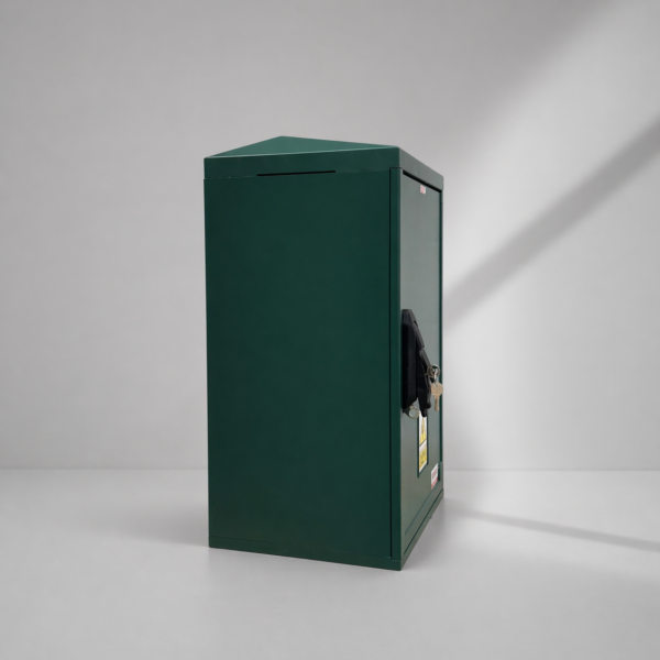 Floor Standing GRP Utility Cabinet W400 x H600 x D320mm (15.7” x 23.6” x 12.6”) Outdoor Enclosure [IP54]