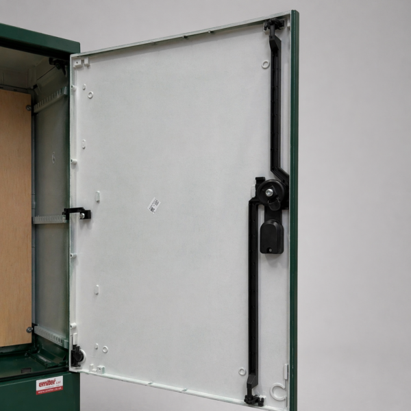 Floor Standing GRP Utility Cabinet W530 x H1064 x D320mm (20.9” x 41.9” x 12.6”) Outdoor Enclosure [IP54]