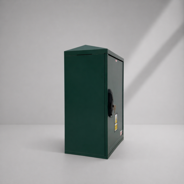 Floor Standing GRP Smart Meter Cabinet W530 x H600 x D245mm (20.9” x 23.6” x 9.6”) Outdoor Enclosure [IP54]