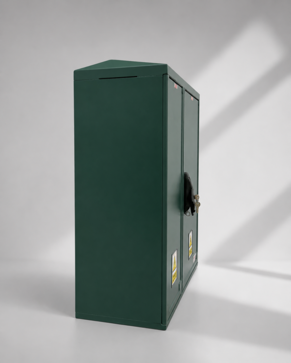 Floor Standing GRP Utility Cabinet W660 x H800 x D320mm (26.0” x 31.5” x 12.6”) Outdoor Enclosure [IP54]