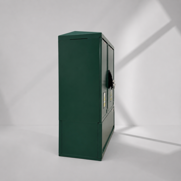 Floor Standing GRP Utility Cabinet W660 x H910 x D320mm (26.0” x 35.8” x 12.6”) Outdoor Enclosure [IP54]