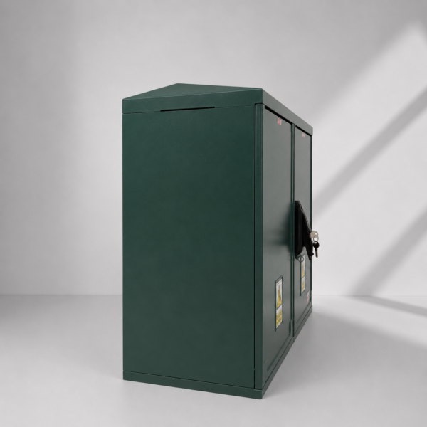 Floor Standing GRP Utility Cabinet W800 x H600 x D320mm (31.5” x 23.6” x 12.6”) Outdoor Enclosure  [IP54]