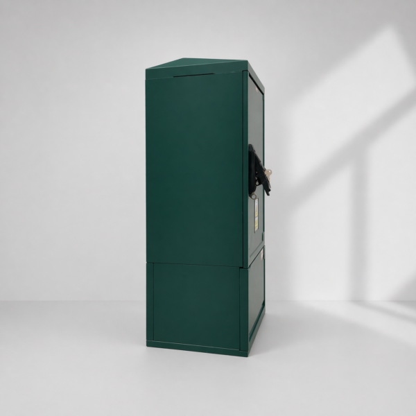 Floor Standing GRP Utility Cabinet W400 x H910 x D320mm (15.7” x 35.8” x 12.6”) Outdoor Enclosure [IP54]