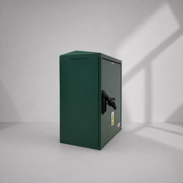 Floor Standing GRP Utility Cabinet W530 x H600 x D320mm (20.9” x 23.6” x 12.6”) Outdoor Enclosure [IP54]