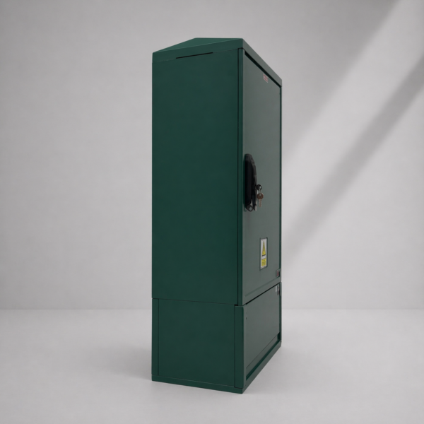 Floor Standing GRP Utility Cabinet W530 x H1064 x D320mm (20.9” x 41.9” x 12.6”) Outdoor Enclosure [IP54]