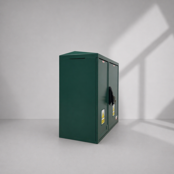 Floor Standing GRP Utility Cabinet W660 x H600 x D320mm (26.0” x 23.6” x 12.6”) Outdoor Enclosure [IP54]