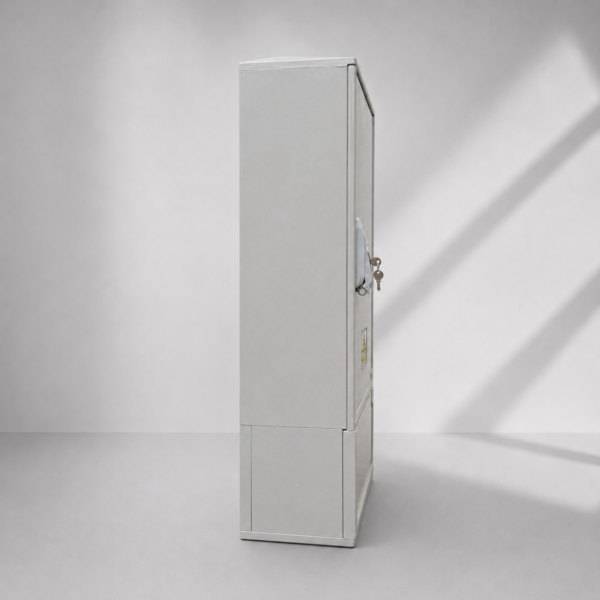 Floor Standing GRP Smart Meter Cabinet W530 x H1064 x D245mm (20.9” x 41.9” x 9.6”) Outdoor Enclosure  [IP54]