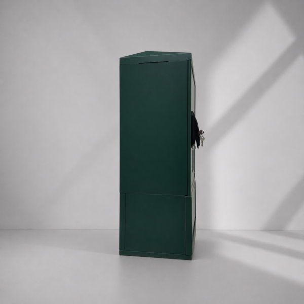 Floor Standing GRP Smart Meter Cabinet W530 x H910 x D245mm (20.9” x 35.8” x 9.6”) Outdoor Enclosure [IP54]